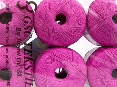 Lot of 6 Skeins Ice Yarns SWIM Hand Knitting Yarn Orchid