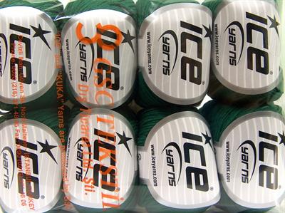 8x50gr. BABY SUMMER DK Pamuk, Akrilik Zümrüt Yeşil Bebe, Yazlık İplikler, Pamuk