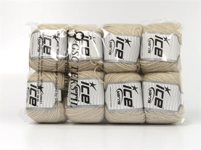 8x50gr. BAMBINO MERINO Akrilik, Merino Yün Bej Merinos, Kışlık, Bebe, Yün, Akrilik