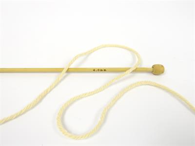 Lot of 8 Skeins Ice Yarns LANA MORBIDA (40% Wool) Hand Knitting Yarn Dark Cream