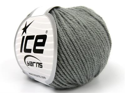 Lot of 8 Skeins Ice Yarns LANA MORBIDA (40% Wool) Hand Knitting Yarn Grey