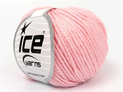 Lot of 8 Skeins Ice Yarns LANA MORBIDA (40% Wool) Hand Knitting Yarn Pink