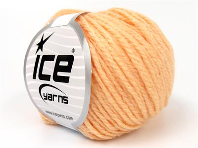 Lot of 8 Skeins Ice Yarns LANA MORBIDA (40% Wool) Hand Knitting Yarn Salmon