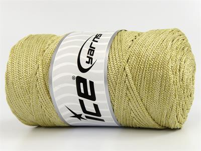2x200gr. MACRAME BULKY GLITZ Metalik Simli Krem, Altın Metalik Simli, Yazlık İplikler, Makrame, Tığ İşi, Düz iplikler, Kalın