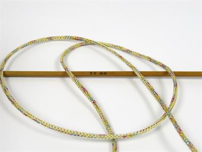 2x200gr. MACRAME BULKY GLITZ MULTI Metalik Simli Krem, Yanardöner Metalik Simli, Yazlık İplikler, Makrame, Tığ İşi, Düz iplikler, Kalın