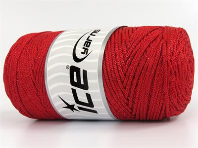 2x200gr. MACRAME BULKY GLITZ Metalik Simli Kırmızı Metalik Simli, Yazlık İplikler, Makrame, Tığ İşi, Düz iplikler, Kalın