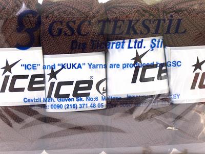 4x100gr. MACRAME CORD  Kahverengi Yazlık İplikler, Makrame, Tığ İşi, Düz iplikler