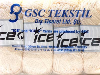 4x100gr. MACRAME CORD  Krem Yazlık İplikler, Makrame, Tığ İşi, Düz iplikler