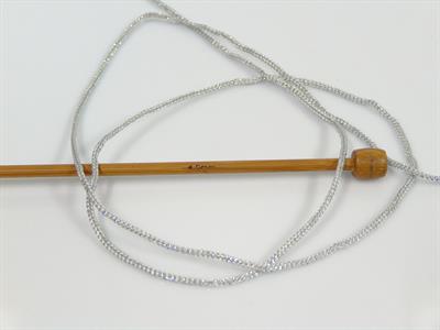 4x100gr. MACRAME CORD METALLIC  Gümüş, Açık Gri Metalik Simli, Yazlık İplikler, Makrame, Tığ İşi, Düz iplikler