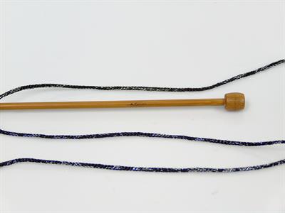 4x100gr. MACRAME CORD METALLIC  Siyah, Gümüş Metalik Simli, Yazlık İplikler, Makrame, Tığ İşi, Düz iplikler