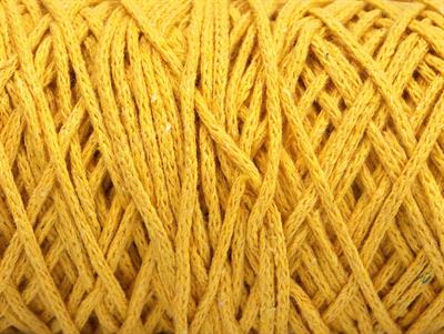 250 gr ICE YARNS MACRAME COTTON BULKY (100% Cotton) Hand Knitting Yarn Yellow