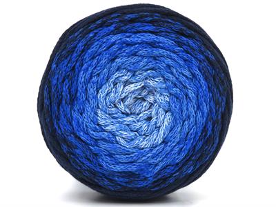 1x250gr. MACRAME COTTON MAGIC Pamuk Mavi Tonları Yazlık İplikler, Makrame, Pamuk, Tığ İşi, Worsted