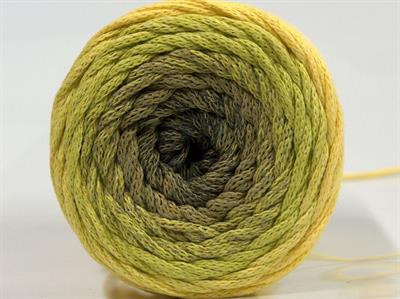 250 gr ICE YARNS MACRAME COTTON MAGIC (100% Cotton) Yarn Green Shades Yellow