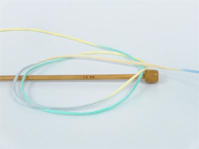 1x250gr. MACRAME COTTON PRINT Pamuk Açık Gri, Yeşil Tonları, Açık Sarı Yazlık İplikler, Makrame, Pamuk, Tığ İşi, Düz iplikler