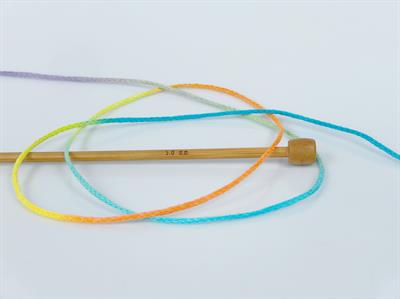 1x250gr. MACRAME COTTON PRINT Pamuk Gökkuşağı Yazlık İplikler, Makrame, Pamuk, Tığ İşi, Düz iplikler