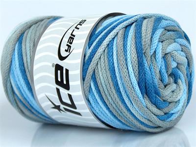 1x250gr. MACRAME VISCOT COLOR 3MM Viskon, Pamuk Mavi Tonları, Gri Tonları Yazlık İplikler, Makrame, Pamuk, Tığ İşi, Düz iplikler, Çok Kalın