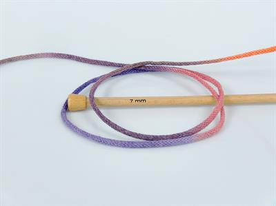 1x250gr. MACRAME VISCOT COLOR 3MM Viskon, Pamuk Pembe, Mor, Turuncu, Maron Yazlık İplikler, Makrame, Pamuk, Tığ İşi, Düz iplikler, Çok Kalın