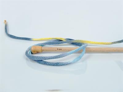 1x500gr. MACRAME VISCOT COLOR 5MM Viskon, Pamuk Mavi Tonları, Sarı Tonları Yazlık İplikler, Makrame, Pamuk, Tığ İşi, Düz iplikler, Çok Kalın