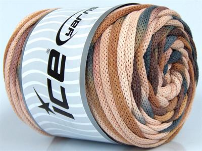 1x500gr. MACRAME VISCOT COLOR 5MM Viskon, Pamuk Krem, Kahverengi Tonları, Gri Tonları Yazlık İplikler, Makrame, Pamuk, Tığ İşi, Düz iplikler, Çok Kalın