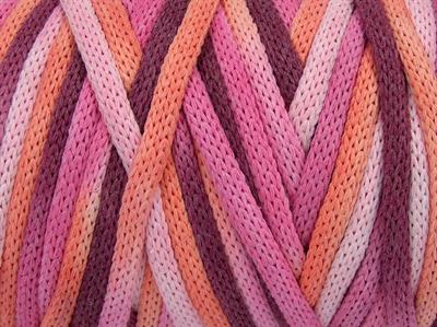 1x500gr. MACRAME VISCOT COLOR 5MM Viskon, Pamuk Turuncu, Maron, Pembe tonları Yazlık İplikler, Makrame, Pamuk, Tığ İşi, Düz iplikler, Çok Kalın