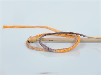 1x500gr. MACRAME VISCOT COLOR 5MM Viskon, Pamuk Turuncu, Sarı, Kahverengi Tonları Yazlık İplikler, Makrame, Pamuk, Tığ İşi, Düz iplikler, Çok Kalın