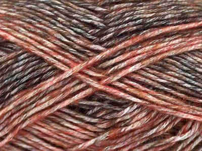 2x150gr. MEGA STAR Yün, Akrilik Bordo, Gri Tonları Kışlık, Yün, Batik Desenli