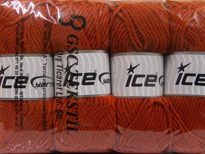 4x100gr. MERINO CHUNKY Akrilik, Merino Yün Bakır Lüks, Merinos, Kışlık, Yün, Kalın
