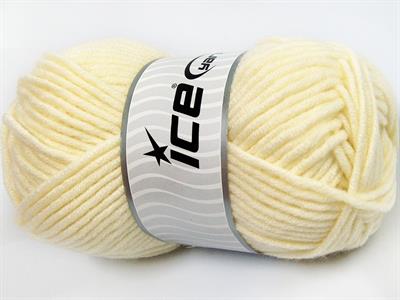 4x100gr. MERINO CHUNKY Akrilik, Merino Yün Krem Lüks, Merinos, Kışlık, Yün, Kalın