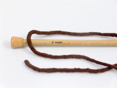 4x100gr. MERINO CHUNKY Akrilik, Merino Yün Koyu Kahverengi Lüks, Merinos, Kışlık, Yün, Kalın