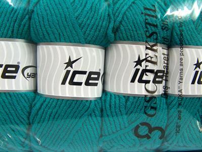 4x100gr. MERINO CHUNKY Akrilik, Merino Yün Zümrüt Yeşil Lüks, Merinos, Kışlık, Yün, Kalın