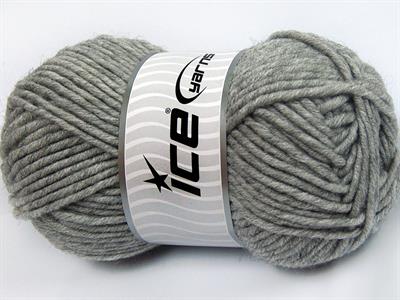 4x100gr. MERINO CHUNKY Akrilik, Merino Yün Gri Lüks, Merinos, Kışlık, Yün, Kalın