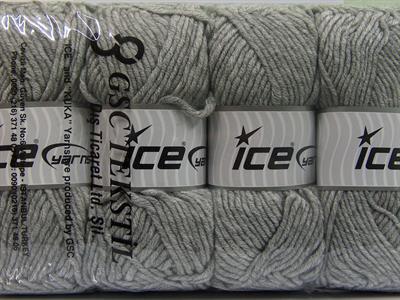 4x100gr. MERINO CHUNKY Akrilik, Merino Yün Gri Lüks, Merinos, Kışlık, Yün, Kalın
