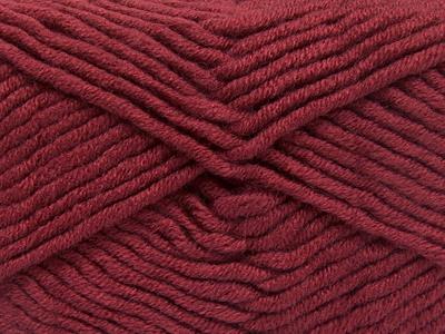 4x100gr. MERINO CHUNKY Akrilik, Merino Yün Açık Bordo Lüks, Merinos, Kışlık, Yün, Kalın