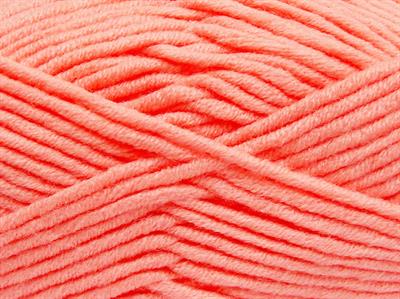 4x100gr. MERINO CHUNKY Akrilik, Merino Yün Açık Somon Lüks, Merinos, Kışlık, Yün, Kalın