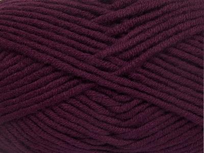 4x100gr. MERINO CHUNKY Akrilik, Merino Yün Maron Lüks, Merinos, Kışlık, Yün, Kalın