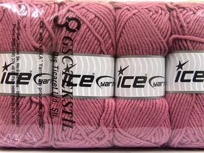 4x100gr. MERINO CHUNKY Akrilik, Merino Yün Orkide Lüks, Merinos, Kışlık, Yün, Kalın