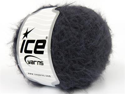 Lot of 6 Skeins Ice Yarns MERINO FUR (40% Superwash Merino Wool) Yarn Dark Navy