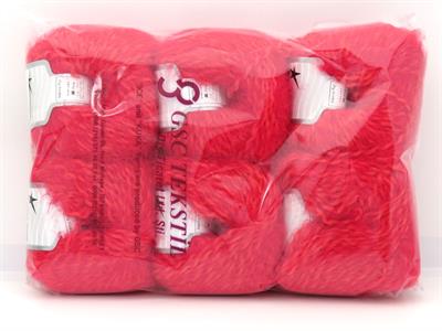 6x50gr. MERINO FUR  Koyu Somon Lüks, Merinos, Kışlık, Yün
