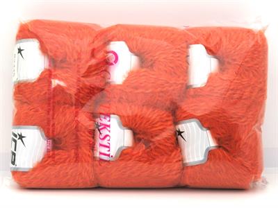 6x50gr. MERINO FUR  Turuncu Lüks, Merinos, Kışlık, Yün