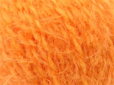 Lot of 6 Skeins Ice Yarns MERINO FUR (40% Superwash Merino Wool) Yarn Orange