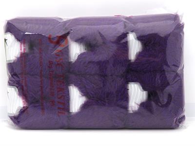 Lot of 6 Skeins Ice Yarns MERINO FUR (40% Superwash Merino Wool) Yarn Purple