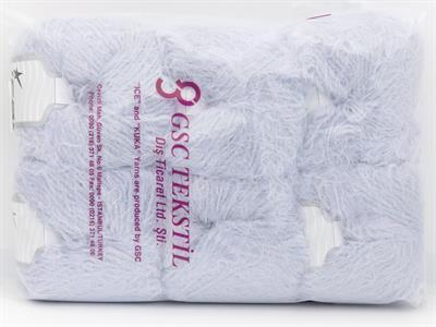 6x50gr. MERINO FUR WORSTED  Buz Mavisi Lüks, Merinos, Kışlık, Yün