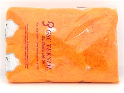 6x50gr. MERINO FUR WORSTED  Neon Turuncu Lüks, Merinos, Kışlık, Yün