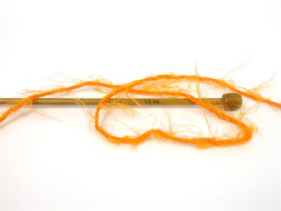 6x50gr. MERINO FUR WORSTED  Neon Turuncu Lüks, Merinos, Kışlık, Yün