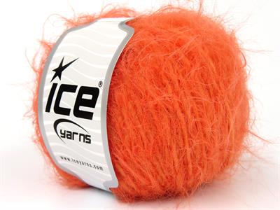 6x50gr. MERINO FUR WORSTED  Turuncu Lüks, Merinos, Kışlık, Yün