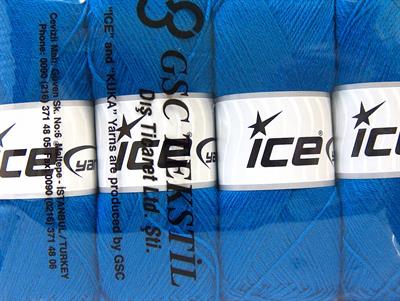 4x100gr. MERINO GOLD Akrilik, Merino Yün Mavi Lüks, Merinos, Kışlık