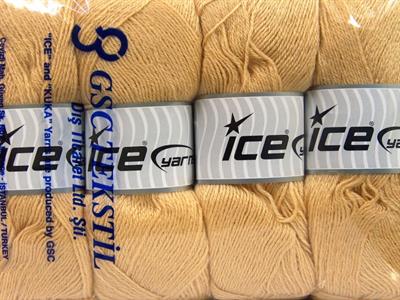 4x100gr. MERINO GOLD Akrilik, Merino Yün Cafe Latte  Lüks, Merinos, Kışlık