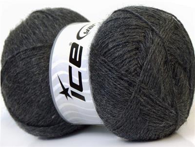 4x100gr. MERINO GOLD Akrilik, Merino Yün Koyu Gri Lüks, Merinos, Kışlık