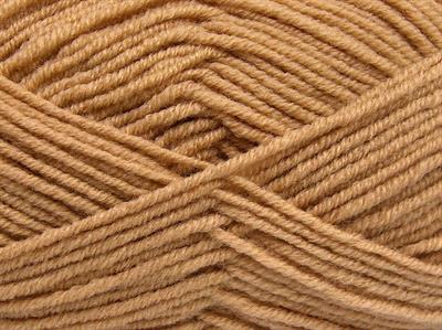 4x100gr. MERINO GOLD LIGHT Akrilik, Merino Yün Koyu Krem Lüks, Merinos, Kışlık