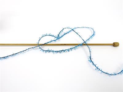 8x25gr. METALLIC GLITZ 25GR Metalik Simli Turkuaz Metalik Simli, Kışlık, Çok İnce, Yazlık İplikler